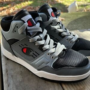 Men’s Champion Black and Silver Men's Sneakers